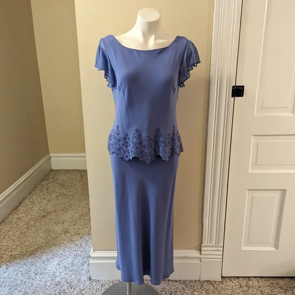 Vintage | Dresses | Vintage S L Fashions Petite Periwinkle Evening Dress Size P | Poshmark Vintage | Dresses | Vintage S L Fashions Petite Periwinkle Evening Dress Size P | Poshmark